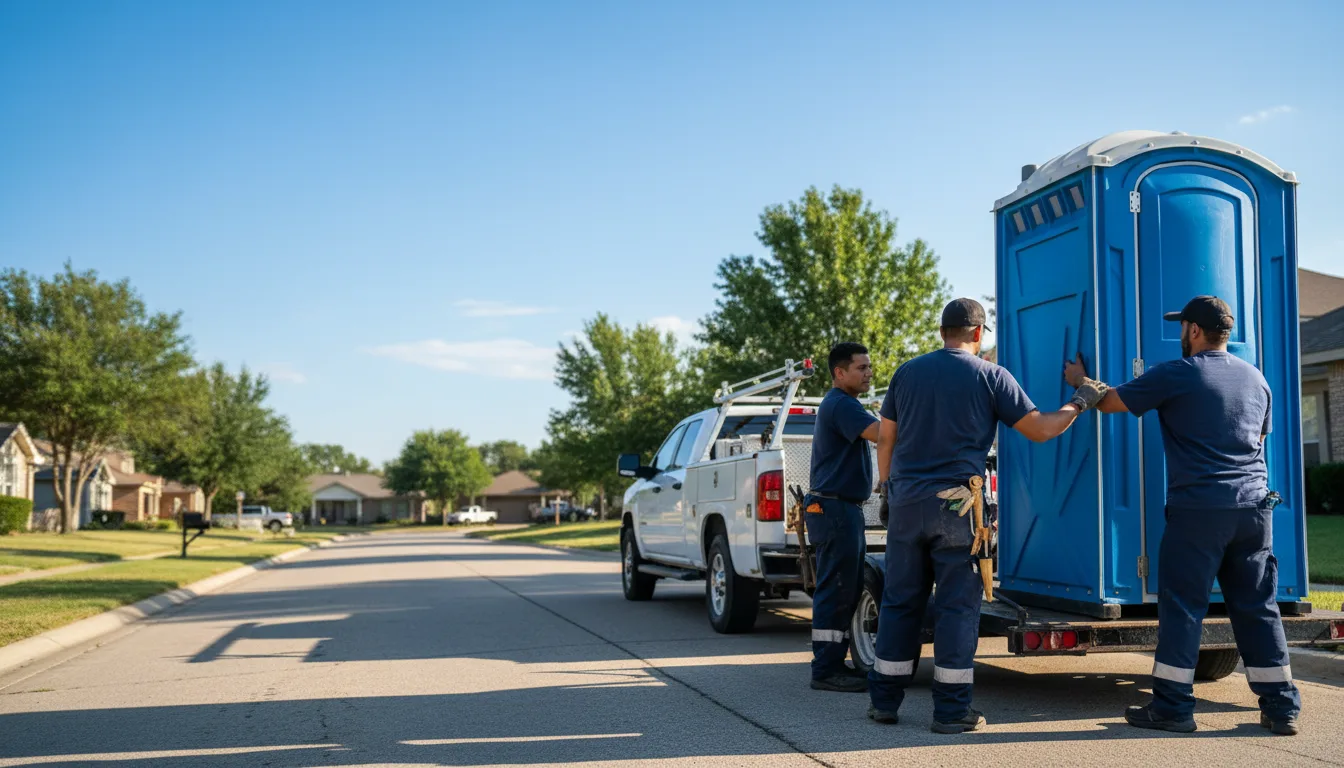 Portable Toilet Rental in Harmony, PA near me